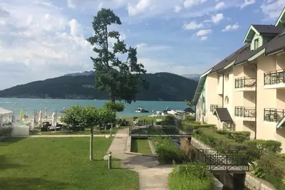 Image de La Baie Des Voiles, Appartement d'exception, pieds dans l'eau, Duingt, lac d'Annecy