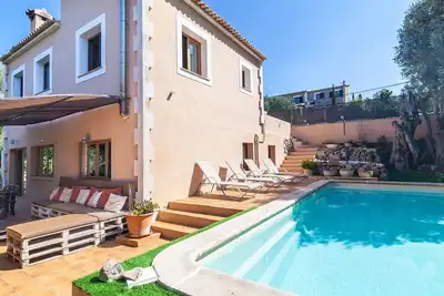 Image de Villa pour 6 personnes avec piscine à Valldemossa. Idéal pour les familles
