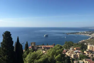 Image de Taormina Blue Skyline - Mer - Etna - Etoiles -