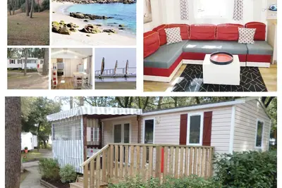 Image de Home-Cosy 40m2 Nuit ou Séjour ( 3Ch-2SdB-2Wc ) Accès direct à la mer, Camping 4*