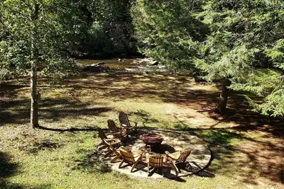 Image de Meilleur accès à la rivière sur Fightingtown Creek! Ruisseau à truites approvisionné! Parfait en famille!
