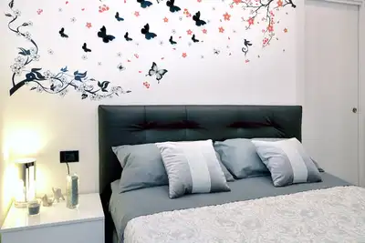 Image de appartement central avec deux chambres, deux salles de bain à quelques pas de la cathédrale