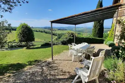 Image de La Cipressa appartement avec piscine pour 5 personnes