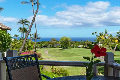 Image de Vue sur l'océan, rez-de-chaussée, décor chic de la maison de plage