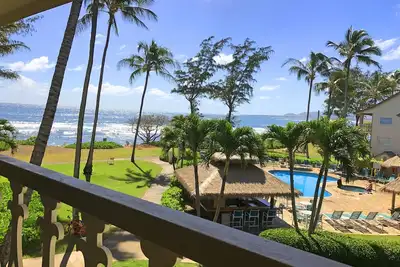 Image de Dernier étage, magnifique studio avec vue sur l'océan