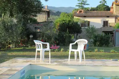 Image de Podere Casorbica avec parking gratuit, grand jardin, piscine.