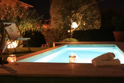 Image de Appart Rdj duplex de 30m2 tout confort avec services, Pisc chauf solaire
