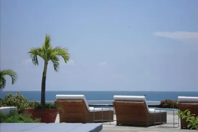 Image de Lux Penthouse Piscine Face Aux CARAÏBES Dans La Vieille Ville Historique!