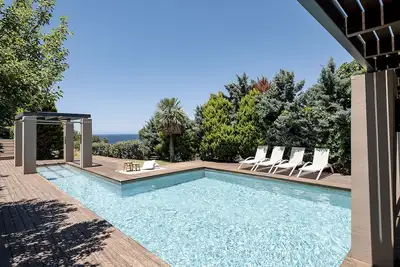 Image de Villa Ostria, Villa de luxe avec vue imprenable sur la mer et le coucher du soleil