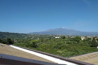Image de Loft avec vue sur la mer et le mont Etna, piscine, wifi