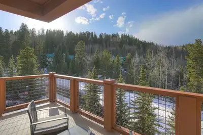 Image de Ski-in / Gondola-out accès à cette unité haut de gamme spacieuse avec des équipements abondant