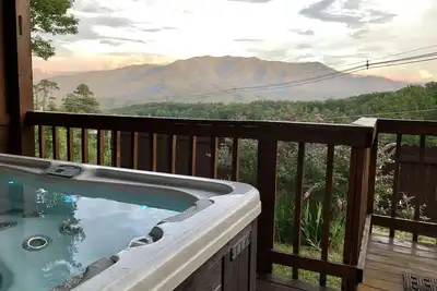 Image de Confidentialité avec vue Romantique. Grande escapade ou endroit de lune de miel. Wifi / Tv