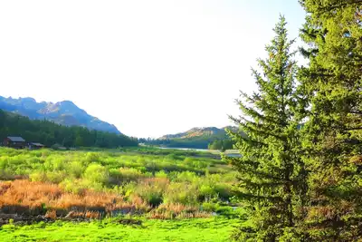 Image de Parfait Pour Les Vacances! Retraite Du Pine Lake: Vues Panoramiques Sur La Montagne