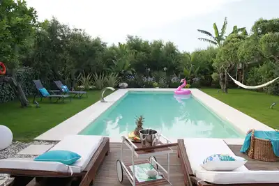 Image de Elia Seaside Villa, une maison étonnante à deux étages à Kissamos avec piscine