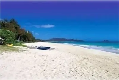 Image de Maison qui a tout, bain à remous, kayaks, planches à voile, équipement de plongée en apnée et plus