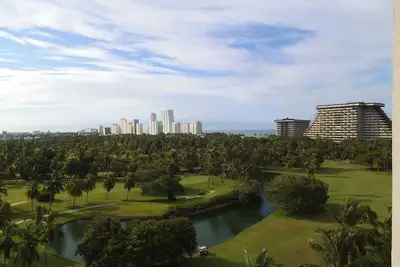 Appartement luxueux sur le golf à l'océan à Acapulco