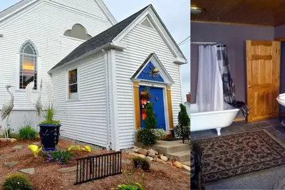 Image de Dormir comme un ange dans une Église vieille - Brown Chambre