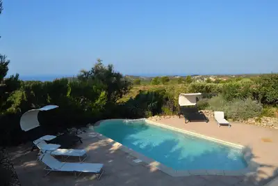Image de Villa 4**** vue mer Panoramique sans vis à vis et au calme avec piscine chauffée