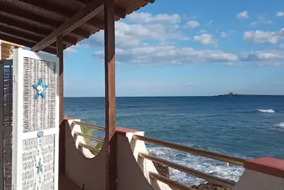 Image de Beach-House en face de la mer de Sicile entre Marzamemi et Portopalo