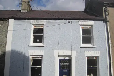 Maison de 200 années vieux pêcheur avec vue imprenable sur la mer à New Quay Wales