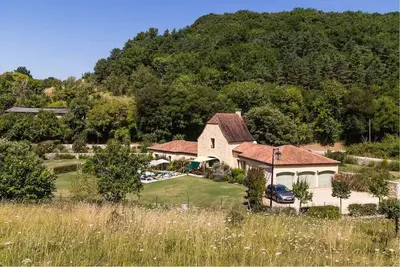 Image de Villa avec piscine privée au coeur de la vallée de la Dordogne, jusqu'à 8 personnes