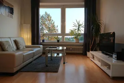 Image de Lumineux appartement avec vue panoramique sur Hanovre et southloggia