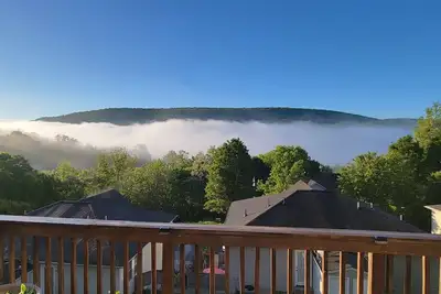 Vue paradisiaque des caves et brasseries des montagnes Shenandoah! !