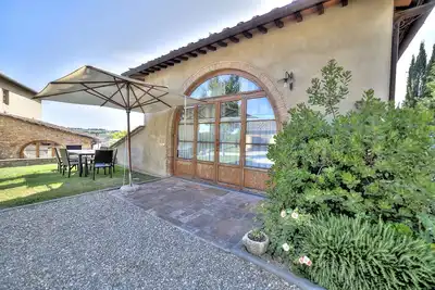 Image de Appartement confortable pour 4/5 pax dans un chalet en Chianti, Wifi, Piscine, Restauration
