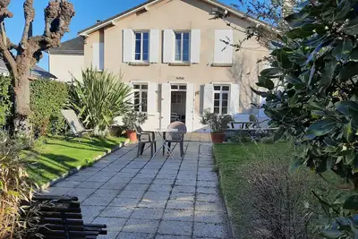 Image de Charmante maison avec  jardin clos à 400 m de la mer et commerces