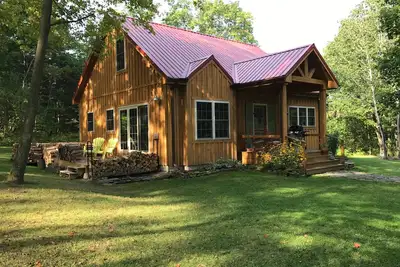 Image de Chalet \/ chalet incroyable dans la région viticole! Animaux acceptés!