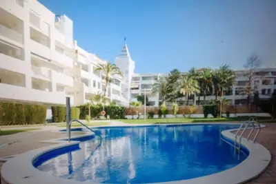 Image de Duplex 100m2 avec Solarium privé Vue piscine et mer, ROYALmarina2-413