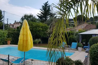 Image de Antibes Mas Provencal 6 Ă 8 Pers, Climatise, Piscine Privee Securisee Jardin Calme