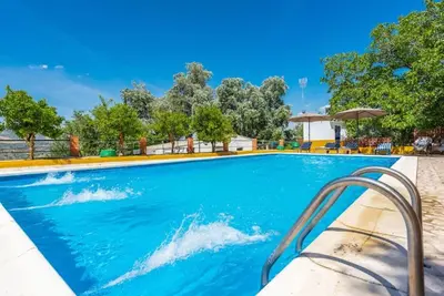 Image de Le Masegal, Wifi, piscine, barbecue, court de tennis, maison andalouse de charme