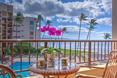 Image de Ocean Front Sugar Beach Resort Condo 1 chambre au 3ème étage ~ Unité 311