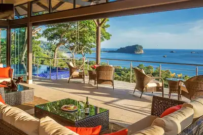 Image de Meilleures Vues Sur L'Ocean à Manuel Antonio, parfait pour les vacances en famille et le yoga