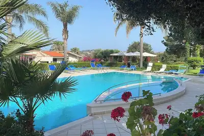 Image de Villa “Casa di Ale”, Capo Vaticano, surplombant les côtes calabraises et siciliennes. .