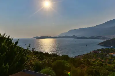 Image de Location vacances Kas avec vue imprenable sur la mer et piscine (6 personnes)