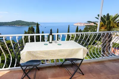 Image de Appartement avec la plus belle vue sur la mer à Dubrovnik