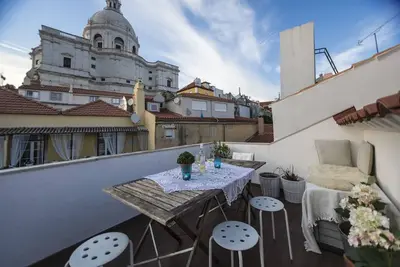 Image de Alfama - Appartement sur 2 niveaux avec une vue imprenable