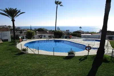 Appartement d'angle au sommet avec vue sur la mer et soleil toute la journée
