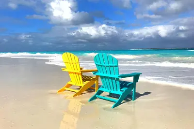 Image de Élégant Ocean Pool Villa avec cour privée et piscine à Great Exuma, Bahamas