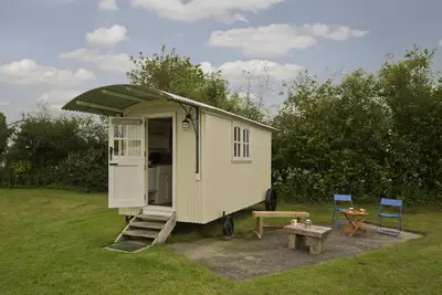 Image de Bergers Hut pour deux situés sur la côte est yorkshire
