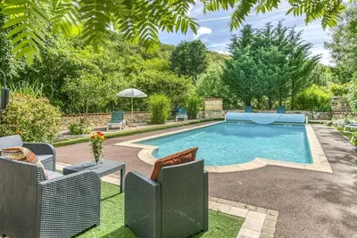 Image de Villa provençale Vallée Dordogne entre Souillac et Sarlat. Piscine\/ Clim\/Terra.