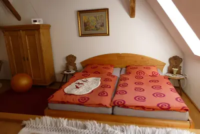 Image de Lumière, élégant et confortable dans la propriété à colombages sonnenumfluteten