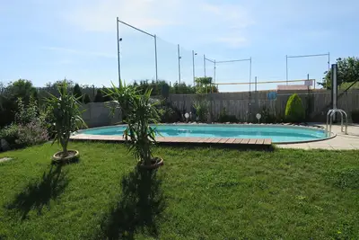 Image de Appartement avec piscine, terrain de volley Animaux acceptés