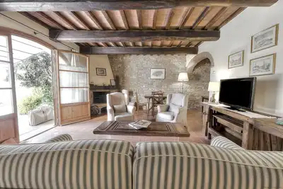 Image de Appartement toscan pour 4/5 personnes, Wifi, Air-Co, Sw-Pool, tout le confort du pays