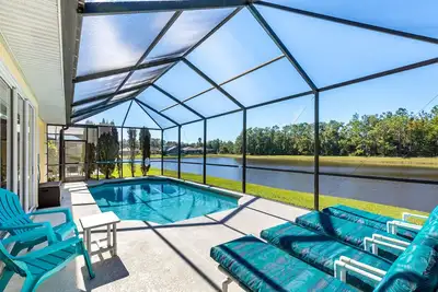 Image de Villa PRIVÉE Avec Grille De SÉCURITÉ, Sur Sunset Lakes-Kissimmee. 10min À Disney :)
