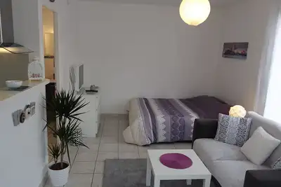 Image de Studio Neuf cosy et calme avec Terrasse entre Bordeaux et l'océan