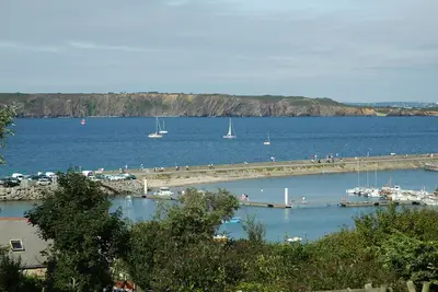 Image de Maison avec terrasse vue mer; jardin clos; proche des commerces et de la plage