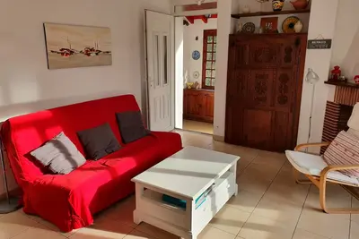 Image de Appartement  T3 classé *** dans maison basque - wifi fibre -chèques vacances